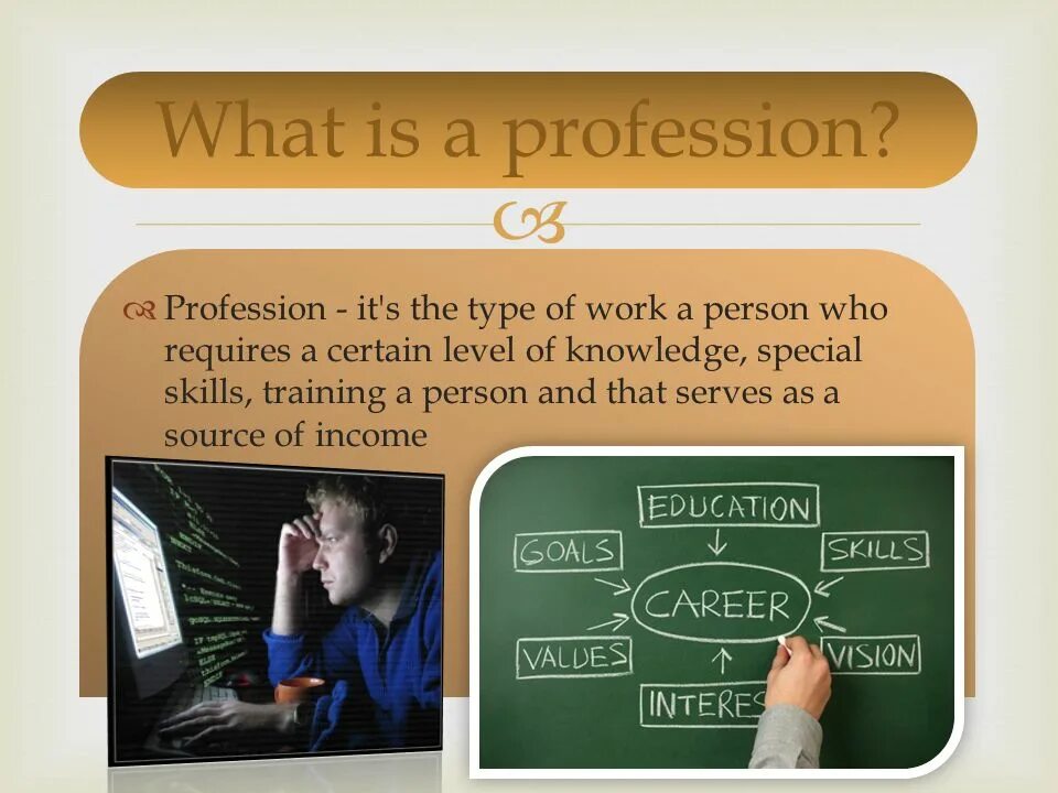 What should the main. The World of work презентация. Profession на английском языке. Презентация job Profession. Презентация in the World of Profession.