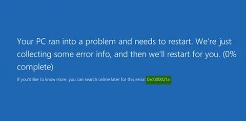 Processing system error
