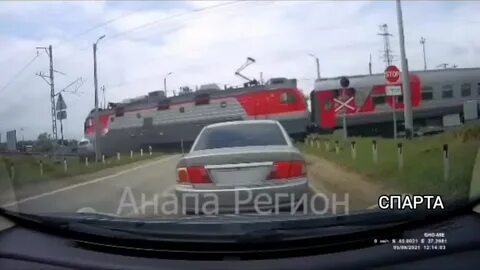 Дтп переезд видео