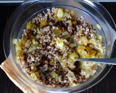 Гречка с картошкой рецепт