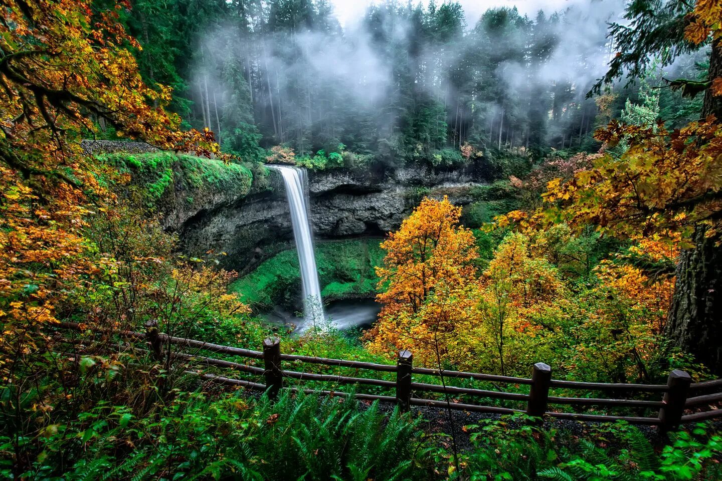 Сильвер Фоллс Орегон. Silver Falls State Park Oregon. Государственный парк Сильвер Фоллс Орегон виндовс. North Falls in Silver Falls State Park, Oregon. Falling state