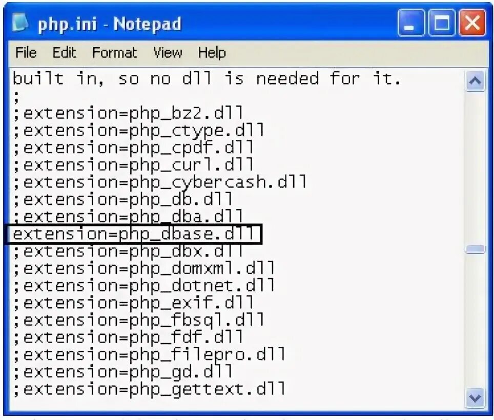 Dot php. Dot php