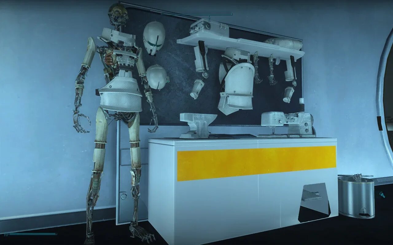 Fallout 4 institute. Фоллаут 4 верстаки института. fallout 4 институт. fallout 4 химическая лаборатория. лаборатории института fallout 4.