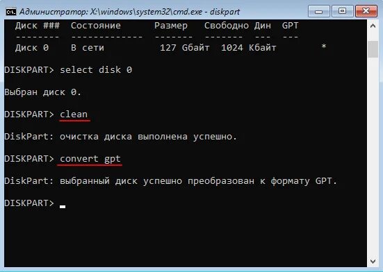 Gpt команда. Перевести mbr в gpt. конвертировать из mbr в gpt через командную строку. gpt в mbr при установке windows 10. как конвертировать в gpt диск командной строкой.