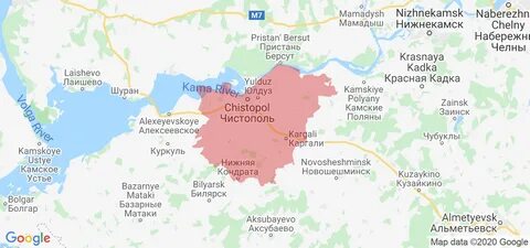 Районы чистополя