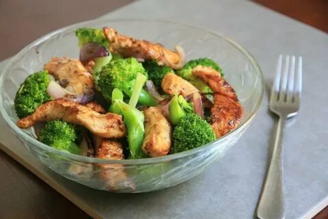 Курица с брокколи пп