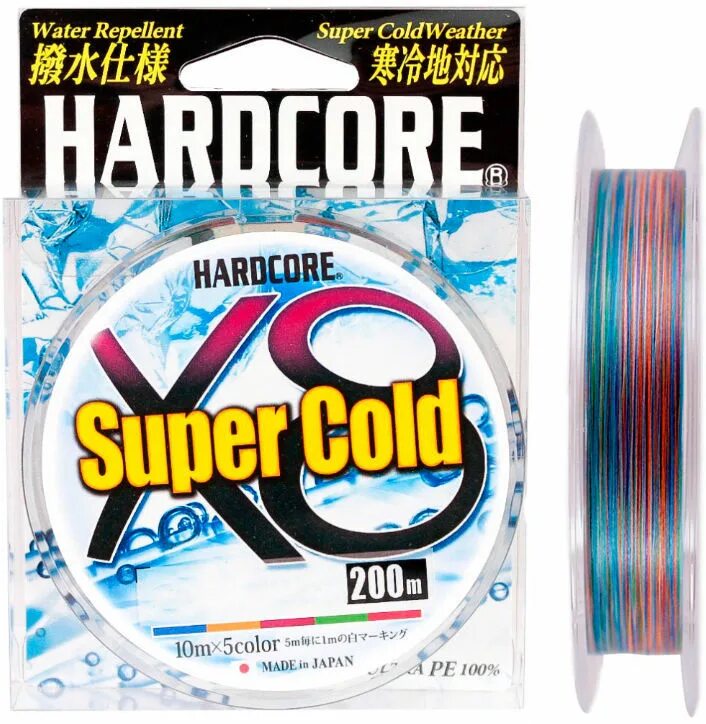 Шнур pe Duel hardcore super Cold x4 200m 5color 1.0 0.17мм 8кг. Плетеная леска Duel hardcore. Плетёнка Duel super Xtreme x4. Шнур Duel pe hardcore super x4 200m 5color №0.6 5.4kg.