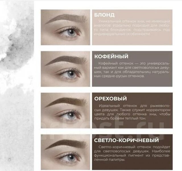 Хна для бровей Z-brow henna - "БИОТАТУАЖ бровей хной от Z–Brow Henna ? 100 % нат
