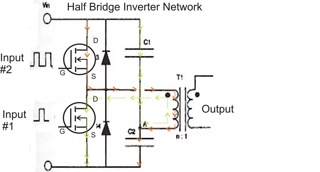 Half bridge. Full bridge inverter circuit. half-bridge full bridge inverter circuit. half-bridge инвертор. push-pull resonant inverter circuit.