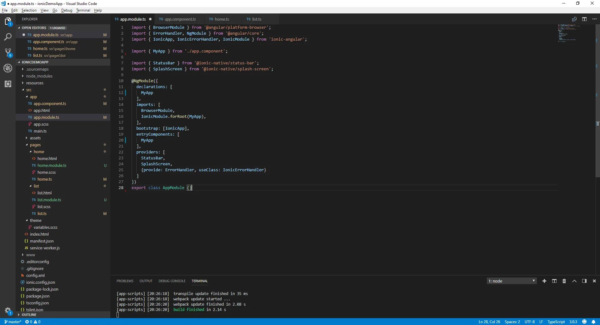 Browser modules