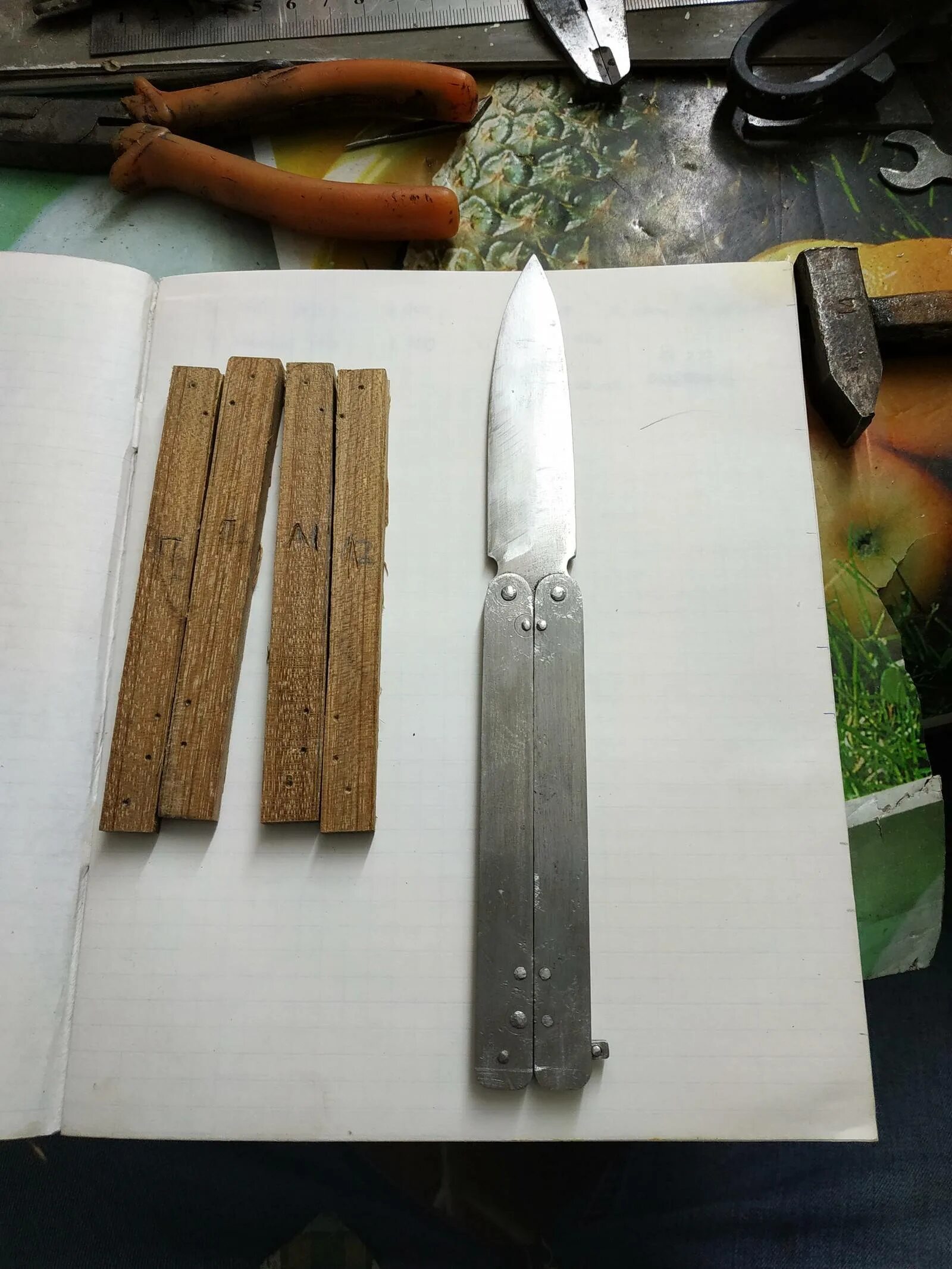 Самодельные ножи. Нож из подручных материалов. Нож кустарного производства. Нож своими руками.