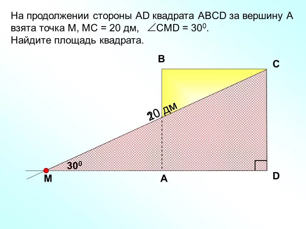 Вершина прямоугольника. На продолжении стороны квадрата взята точка. Что такое продолжение сторон у квадрата. Продолжение стороны. Вершина квадрата.