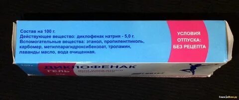 Диклофенак состав
