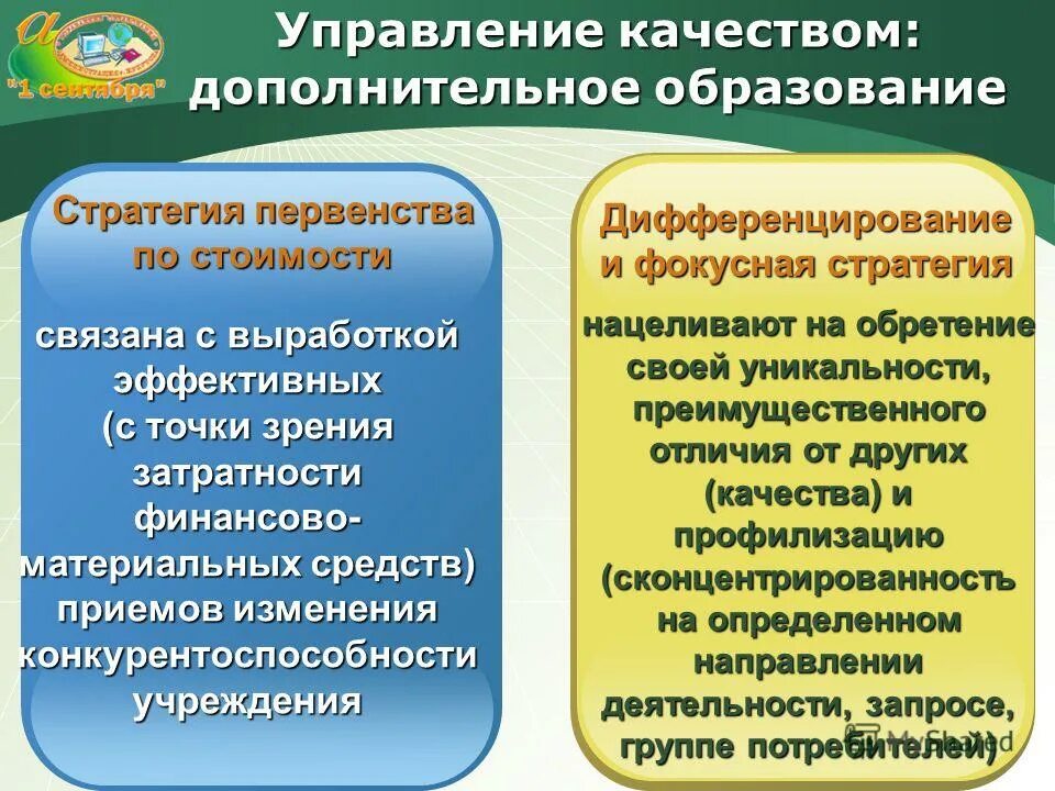 Системное дополнительное образование
