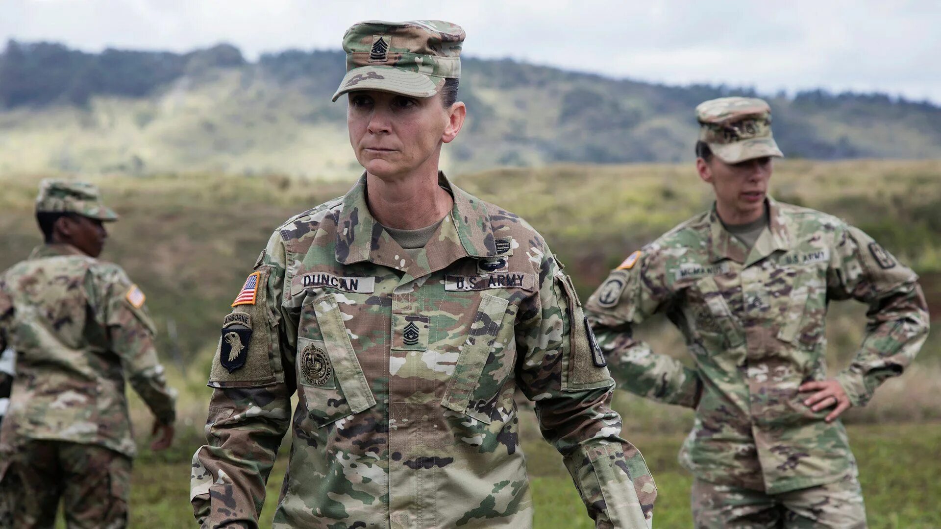 Serve in military