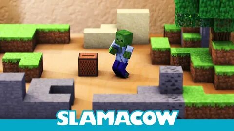 Minecraft Leaking into the Real World - Minecraft Animation - Slamacow.