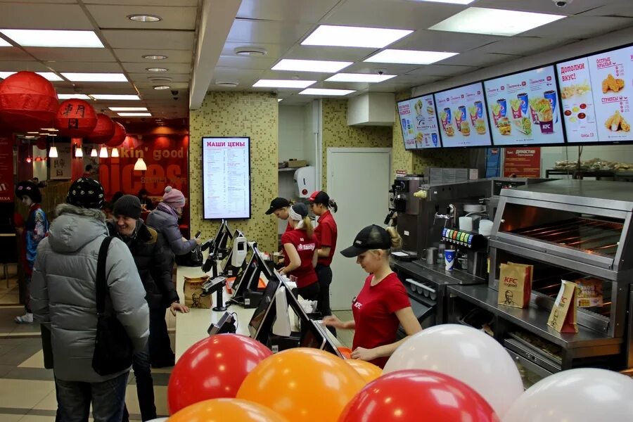 Ростикс ханты мансийск. Ресторан KFC Самара.