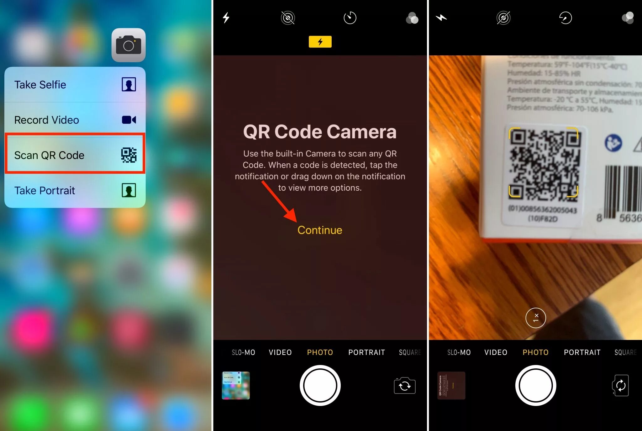 Как через камеру сканировать qr