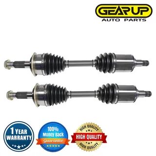 Front CV Axle Shaft Assembly Pair Set of 2 for Toyota Tacoma 4Runner.