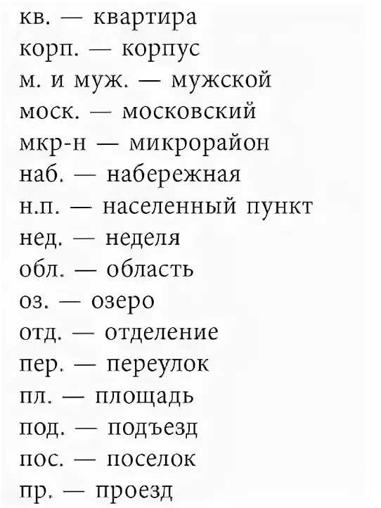 Влд в адресе. Сокращение слова микрорайон. Сокращения в адресах. Микрорайон аббревиатура. Район сокращение.