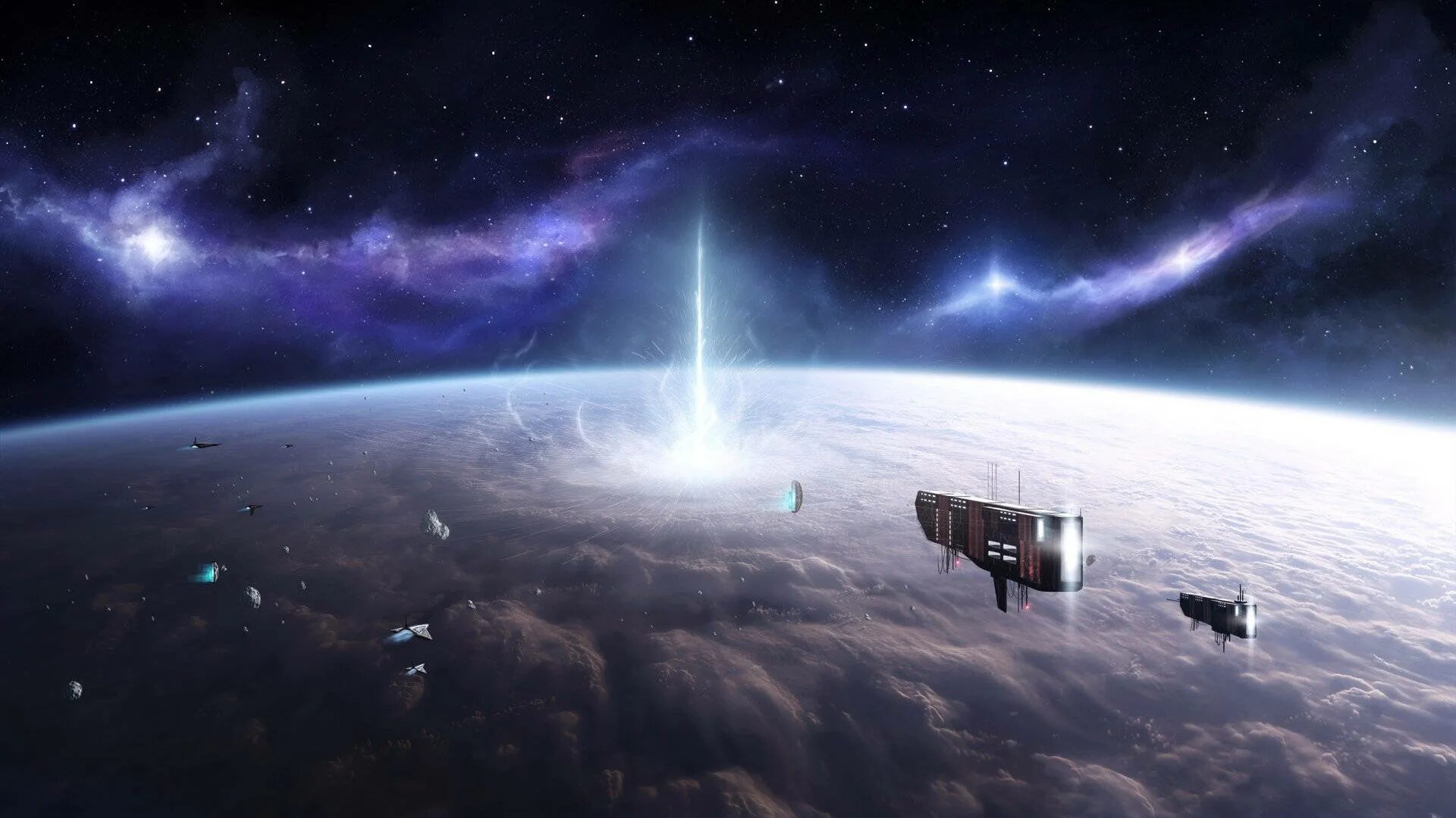 Above planets