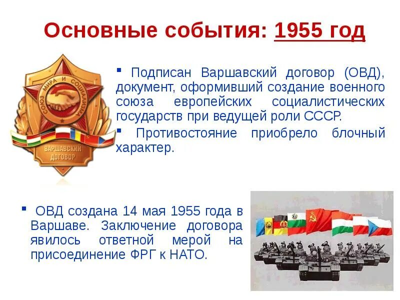 Дата создания варшавского договора. Организация варшавского договора 1955. 14 мая 1955 года — создана организация варшавского договора. 14 мая 1955 варшавский договор. 14 мая создана организация варшавского договора.