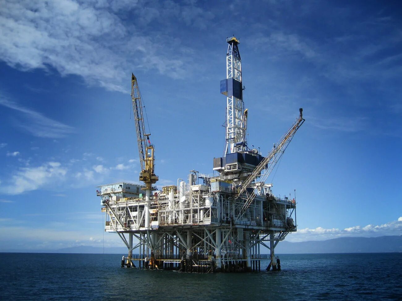 Добыча нефти и газа в океане