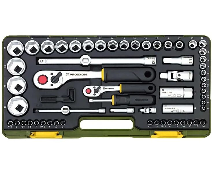Набор головок 6 32. 50. Набор с флажковыми трещотками (65 шт; 1/2"-1/4") Proxxon PR- 23286. Proxxon набор головок. Набор инструментов Proxxon Industrial. Proxxon набор головок с трещоткой.