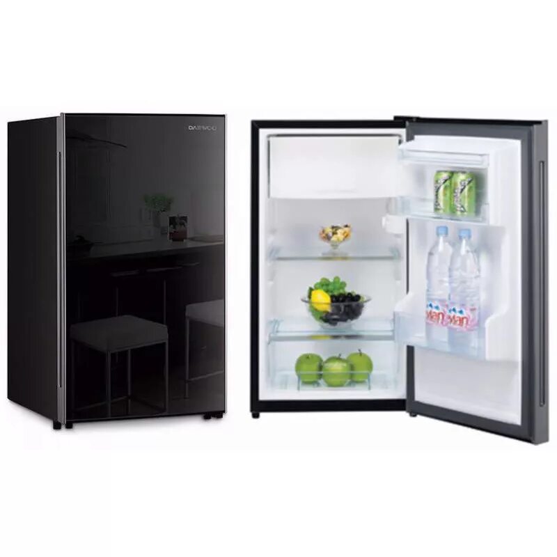 Холодильник Daewoo FN-15b2b. Однокамерный холодильник Дэу. Холодильник Дэу Электроникс маленький. Daewoo Electronics холодильник маленький. Холодильник черный с морозильником