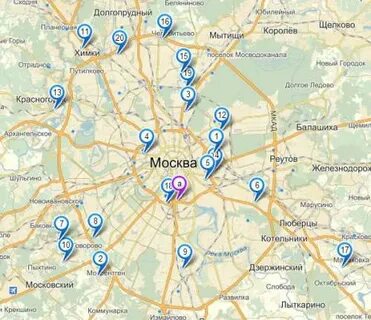 Крематории на карте москвы
