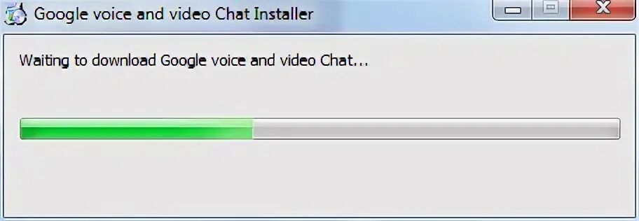 Waiting for install. Установщик chat данных.