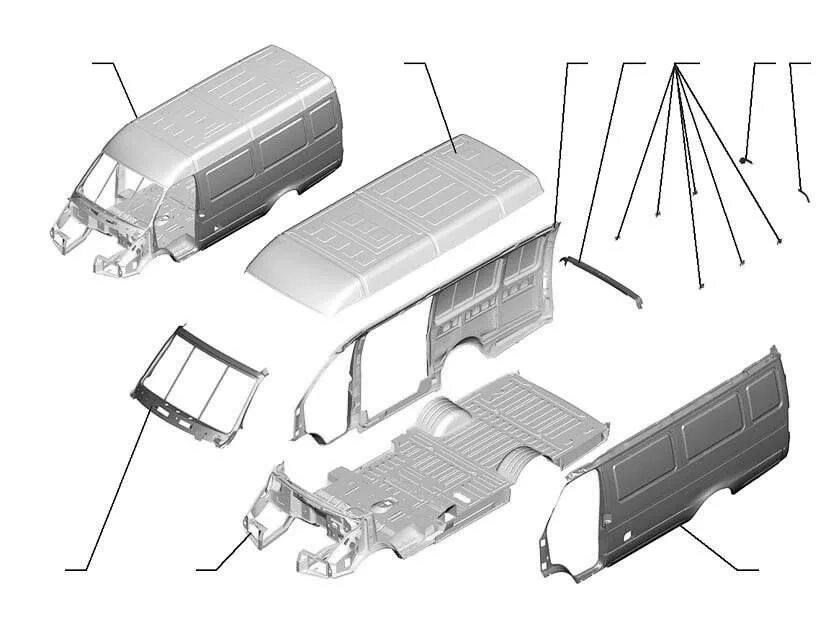 Ремонтный комплект кузова Газель ГАЗ-3302. ГАЗ 2705 ремонтные части кузова. Газель Некст кузовные детали кабины. Ремкомплект на Газель кабина 2705.