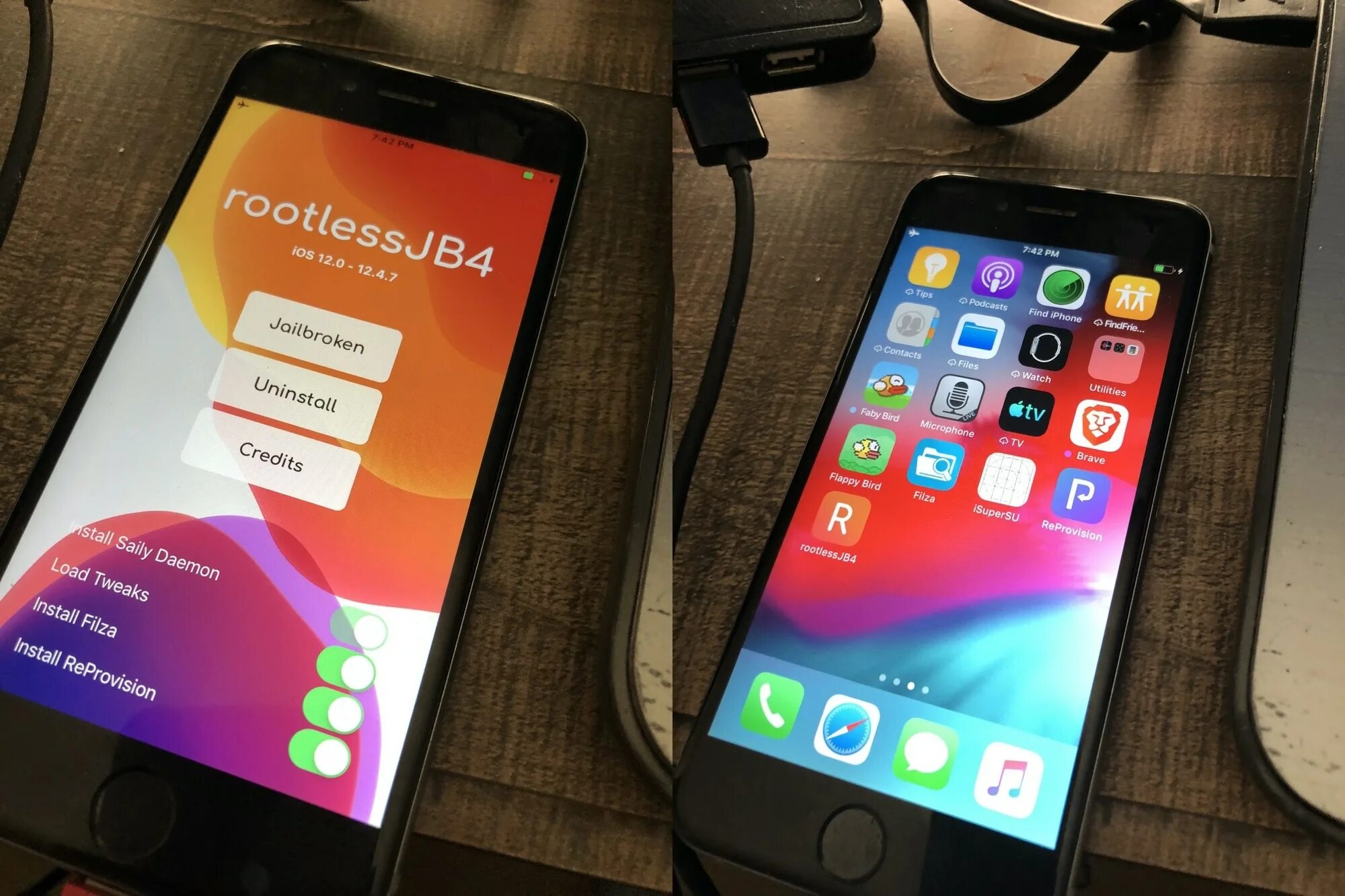 Версии ios 12. Джейлбрейк IOS 12. Джейлбрейк на айфон. Iphone 7 Jailbreak. Джейлбрейк IOS 16.4.