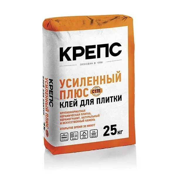 Крепс усиленный для плитки 25. Крепс усиленный 25. Крепс усиленный клей для плитки 25 кг. Ремсостав Крепс 25. Клей для плитки Крепс "плюс".