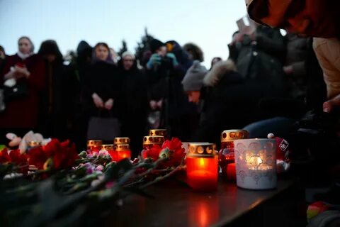 Зимняя вишня пожар траур
