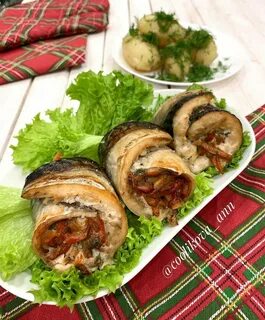 Рулетики с рыбой