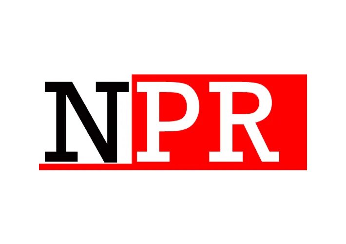 Логотип NPR. National public Radio. Radio NPR. Радиостанция NPR News лого.