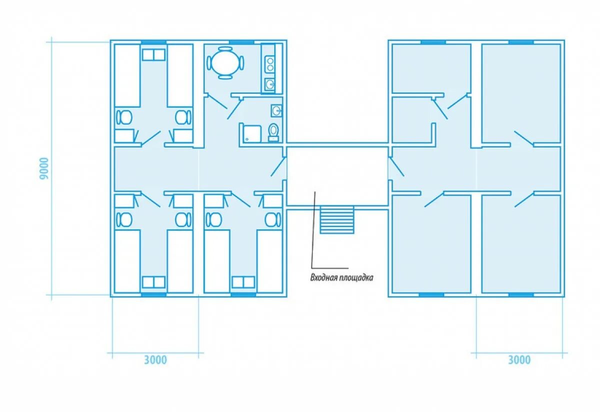 Общежитие схема. Планировка модульного общежития. Планировка общежитие модульное здание. Блочное общежитие планировка. План общежития блочного типа.