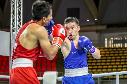 Казахстанский боксер