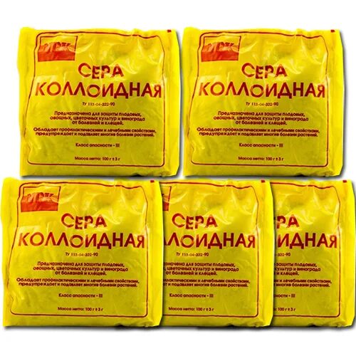 Как использовать коллоидной серой