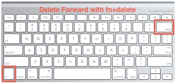 Тильда на клавиатуре Mac os. Какой символ удаляет клавиша delete?. Мак айр кнопки удаления. Как удалять на макбуке на клавиатуре.
