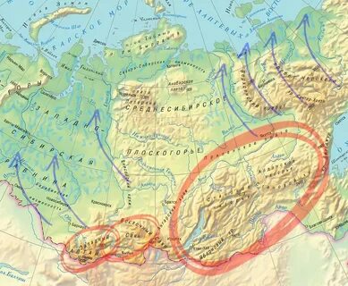 Какая тектоническая структура у среднесибирского плоскогорья