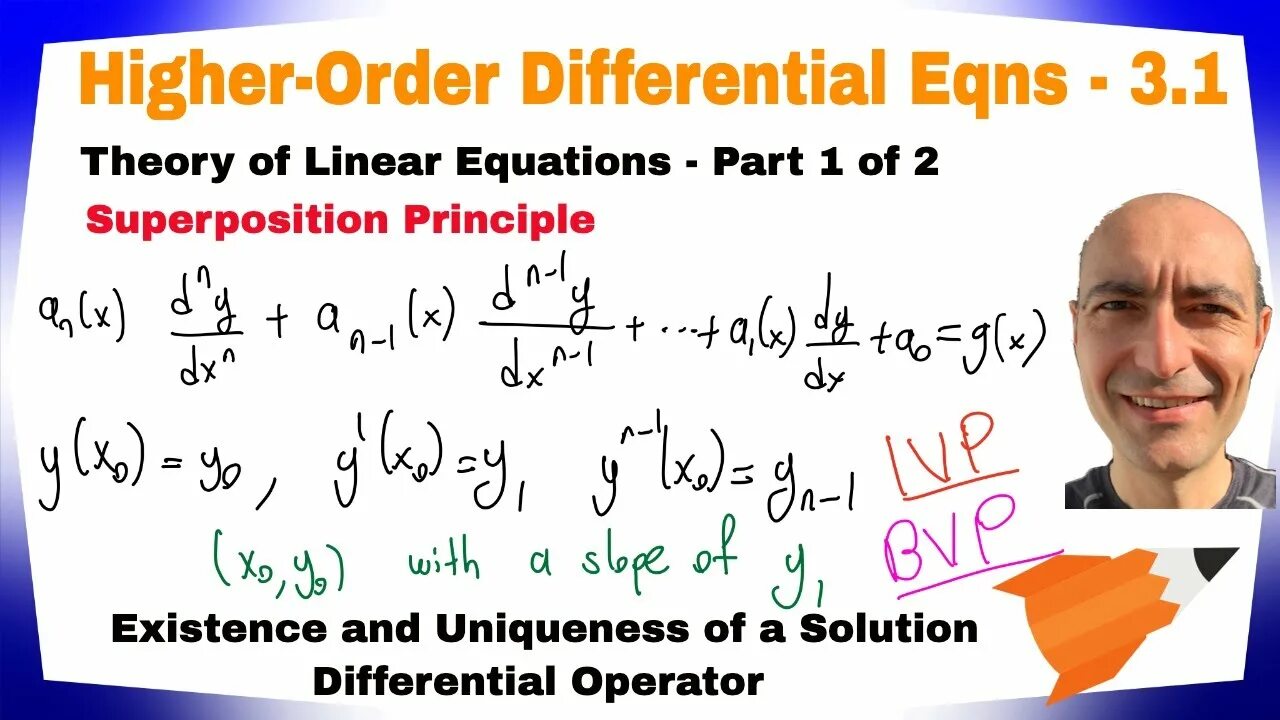 Second order theory. Second order differential equations.