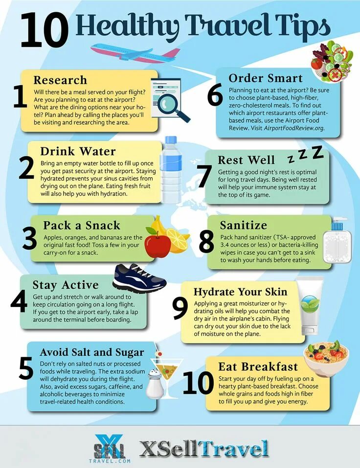 The healthiest way of traveling is