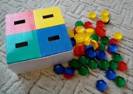 Игры для ребенка 2 года своими руками