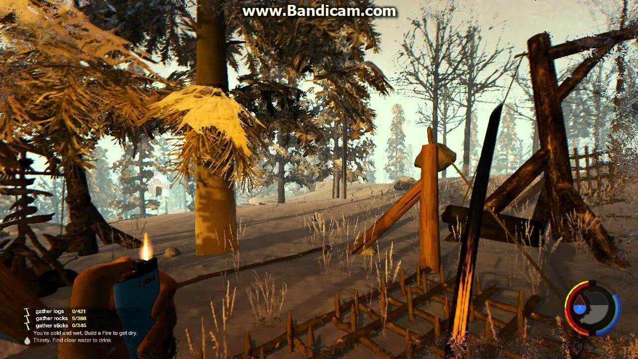 Теплая одежда в the forest