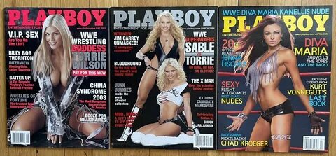 Slideshow wwe divas in playboy.