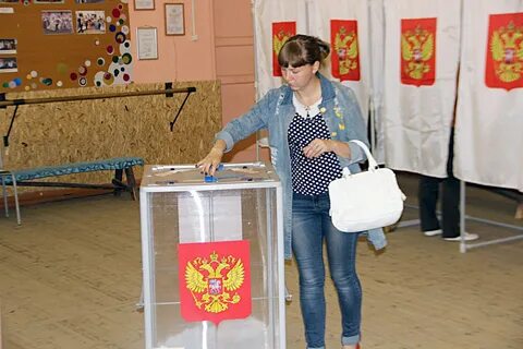 Избиратели активно голосовать