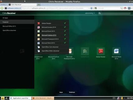 Citrix receiver