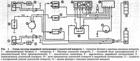 Подключение поворотников ваз